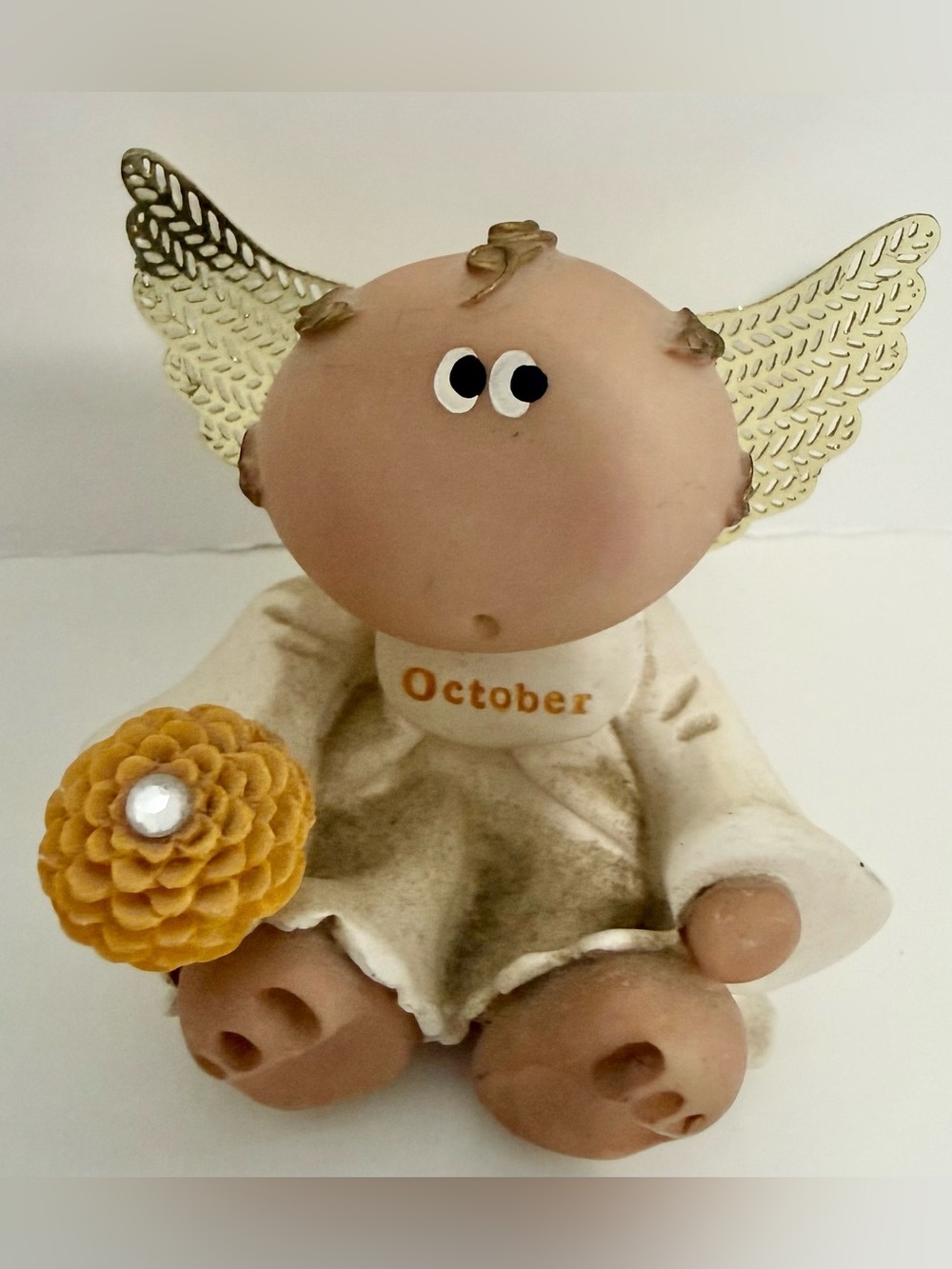 Vintage 2001 Russ Berrie "Angel Cheeks" Figurine